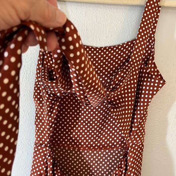 Hyped Unicorn polka dot backless dress. Size Small - Picture 5 of 8